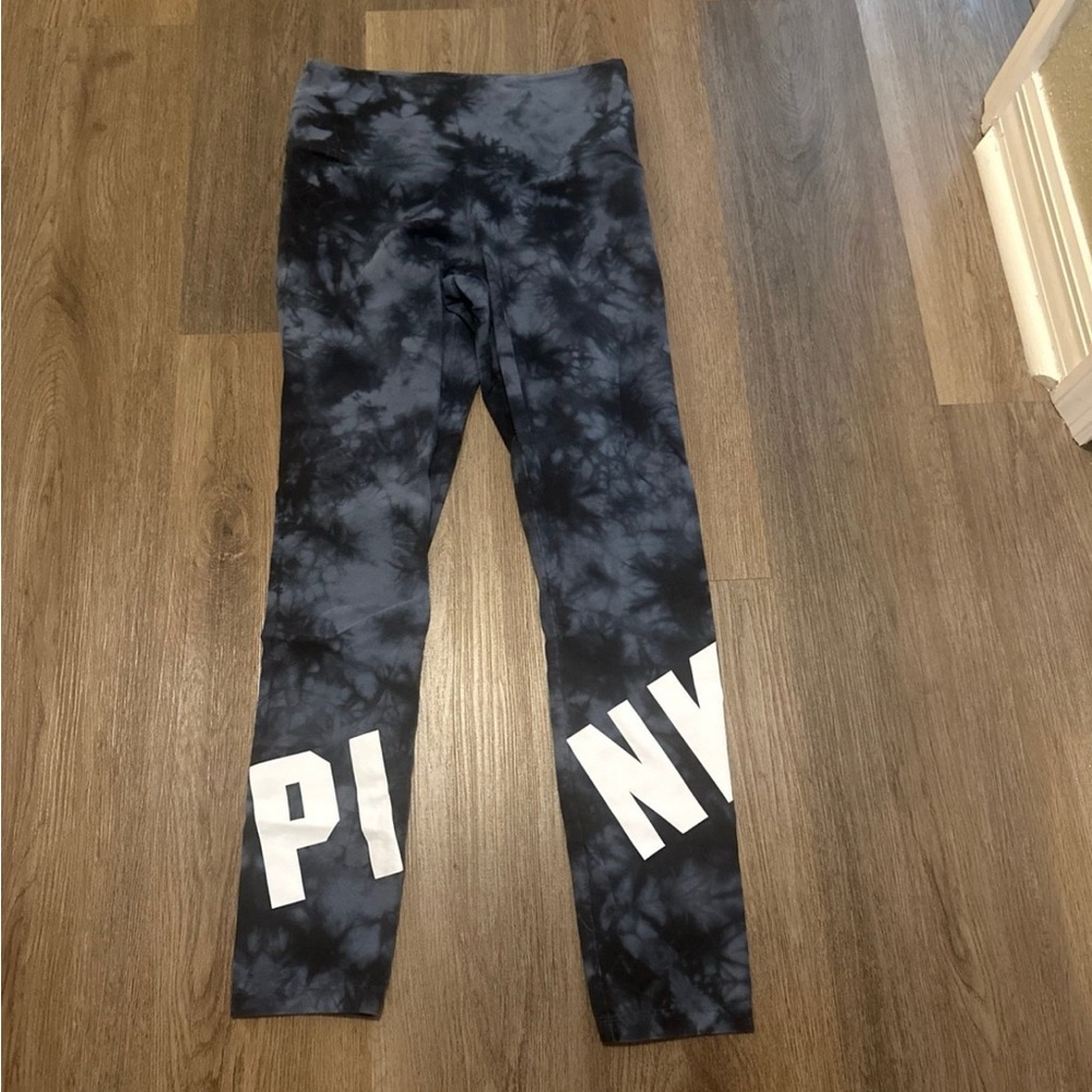 PINK Victoria's Secret Blue Yoga Leggings